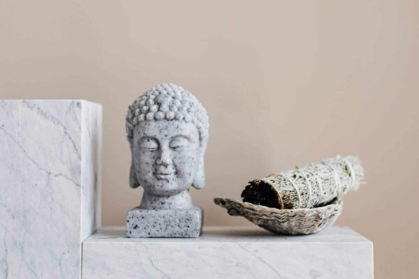 Stone Buddha and Sage
